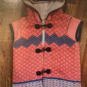 Stylish Pink and Blue Kids Jacket